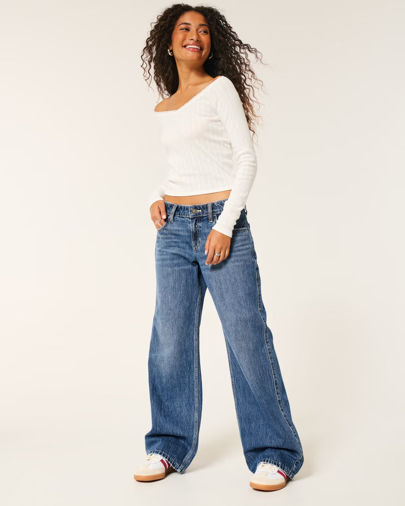 Low Waisted Jeans